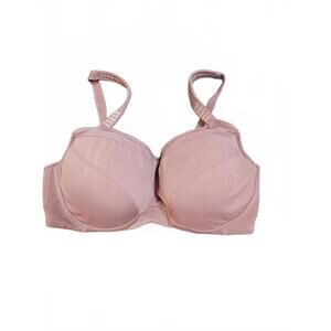 Adore Me Womens Mauve Lined Underwired Back Closure Sports Bra 40G